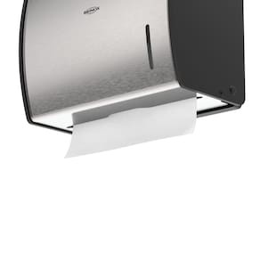 Dispenser Parede Papel Toalha Brinox Decorline Inox Preto - 2