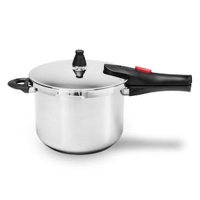 Panela de Pressão Brinox Ultra 6L Inox Fundo Triplo Antiaderente Indução - 1