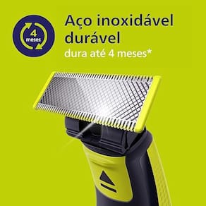 Kit Lâminas Substituíveis Philips OneBlade QP630/51 Compatível com todos os modelos - 3