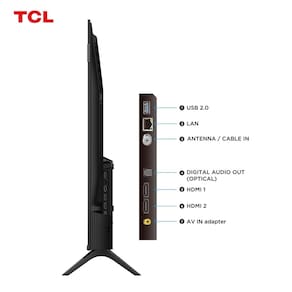 Smart TV 43” TCL 43S5K QLED Full HD Google TV Wi-Fi - 3