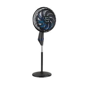 Ventilador de Coluna Arno X-TREME 9 40cm 160W Silencioso Preto e Azul - 110V - 1