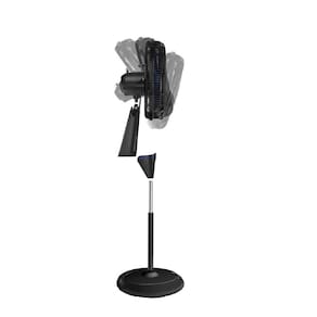 Ventilador Arno X-TREME 2 em 1 Mesa ou Coluna VE9M 40cm 160W Silencioso Preto e Azul - 220V - 1