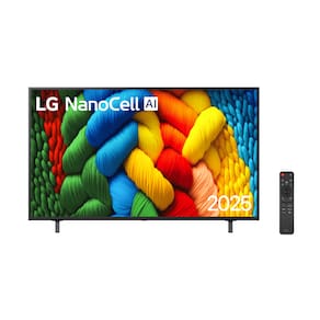 Smart TV LG 50" 4K NanoCell 50NANO80ASA Processador a7 AI 8ª Geração WebOS 25 HDR10 Charcoal Black - 3
