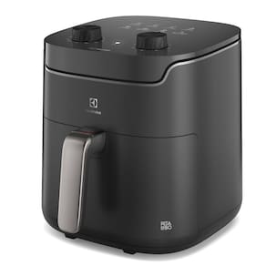 Fritadeira Air Fryer Electrolux EAF40 Rita Lobo 5,6L Efficient 1400W Antiaderente Desligamento Automático Econômica Cinza - 220V - 1