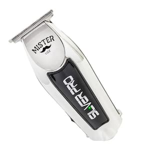 Máquina de Acabamento Mister Lizz Silver Pro 7000 RPM A Bateria 2 Velocidades Prata - MAQ ACABAMENTO MISTER LIZZ SILVER PRO 7000RPM BIV - 1