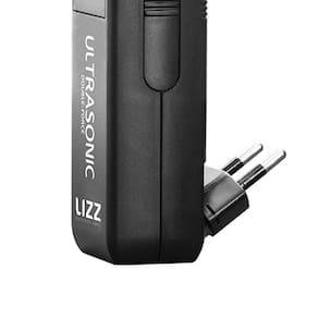 Máquina de Acabamento Lizz Ultrasonic Double Force 6000RPM 2 Baterias Plug In Preta - 1