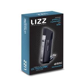 Máquina de Acabamento Lizz Ultrasonic Double Force 6000RPM 2 Baterias Plug In Preta - 3