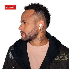 Fone de Ouvido Earbud AIWA AWS-EB-04-W Cancelamento de Ruído IPX4 26h de Bateria Branco - 2