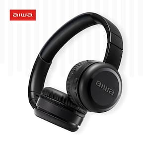 Headphone AIWA HP-03 Bluetooth 100h de Bateria IPX4 Preto - 1