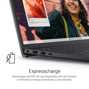 Notebook Dell Intel Core i5 8GB RAM 512GB SSD Tela 15,6" Full HD Windows 11 - Inspiron I15-I1300-A30P - 1