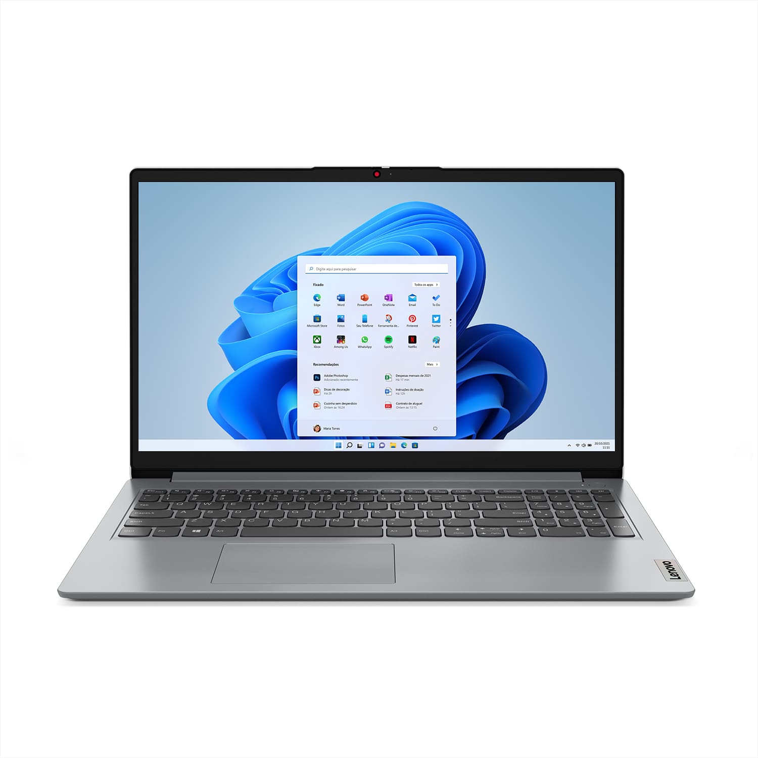Notebook Lenovo Intel Core i3 13º Geração 8GB RAM 256GB SSD Tela 15,6" Windows 11 - IdeaPad 1 - 1
