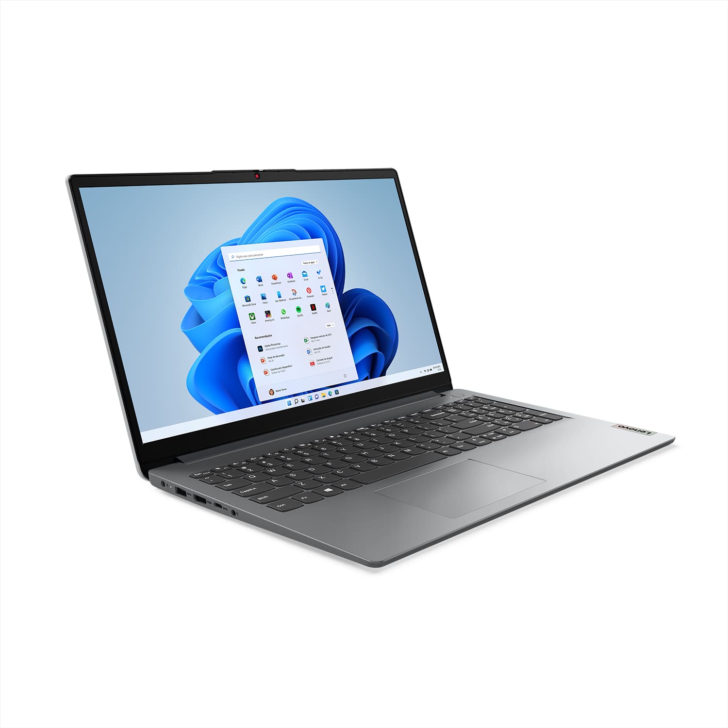 Notebook Lenovo Intel Core i3 13º Geração 8GB RAM 256GB SSD Tela 15,6" Windows 11 - IdeaPad 1 - 3