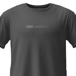 Camiseta Manga Curta Grupo Casas Bahia Fit Algodão Estampada Preta - M - 2