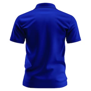 Camisa Polo Manga Curta Grupo Casas Bahia Estampada Algodão Azul - P - 1