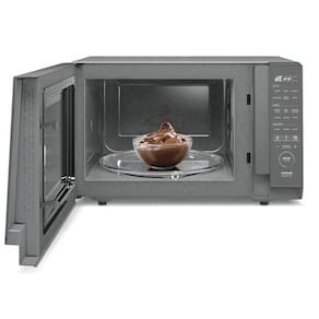 Micro-ondas Midea MHP35S MasterCook 35L 1450W Painel Touch Smart Plate Prata Espelhado - F MIC 35L MIDEA MHP35S2 220V ESP - 1