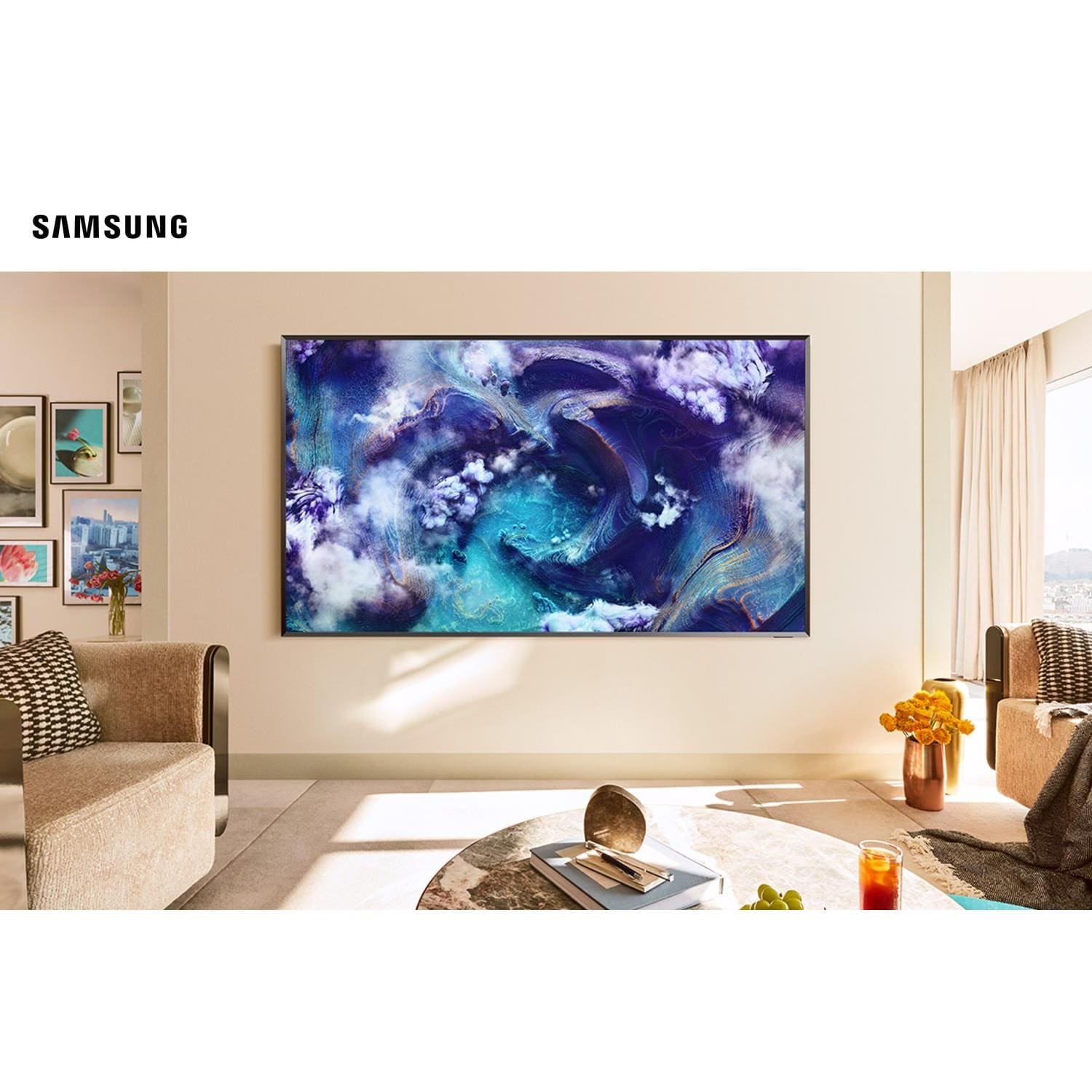 Smart TV 75" 8K Samsung Neo QLED Ultra QN75QN900FGXZD 120Hz Processador NQ8 AI Gen2 Preta Titan - 3