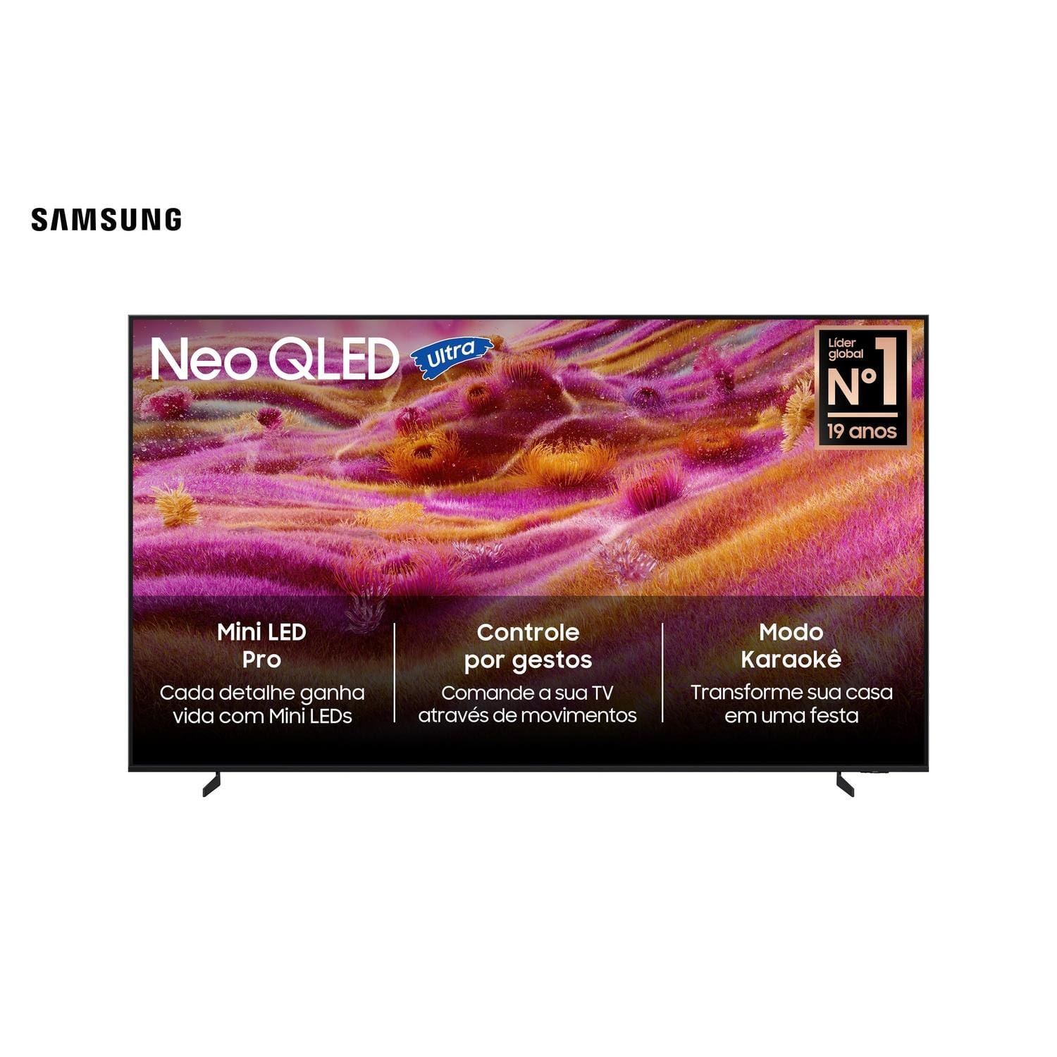 Smart TV Samsung 115" 4K Neo QLED Ultra QN90F Tela Matte Processador NQ4 AI Gen3 Preta - 2