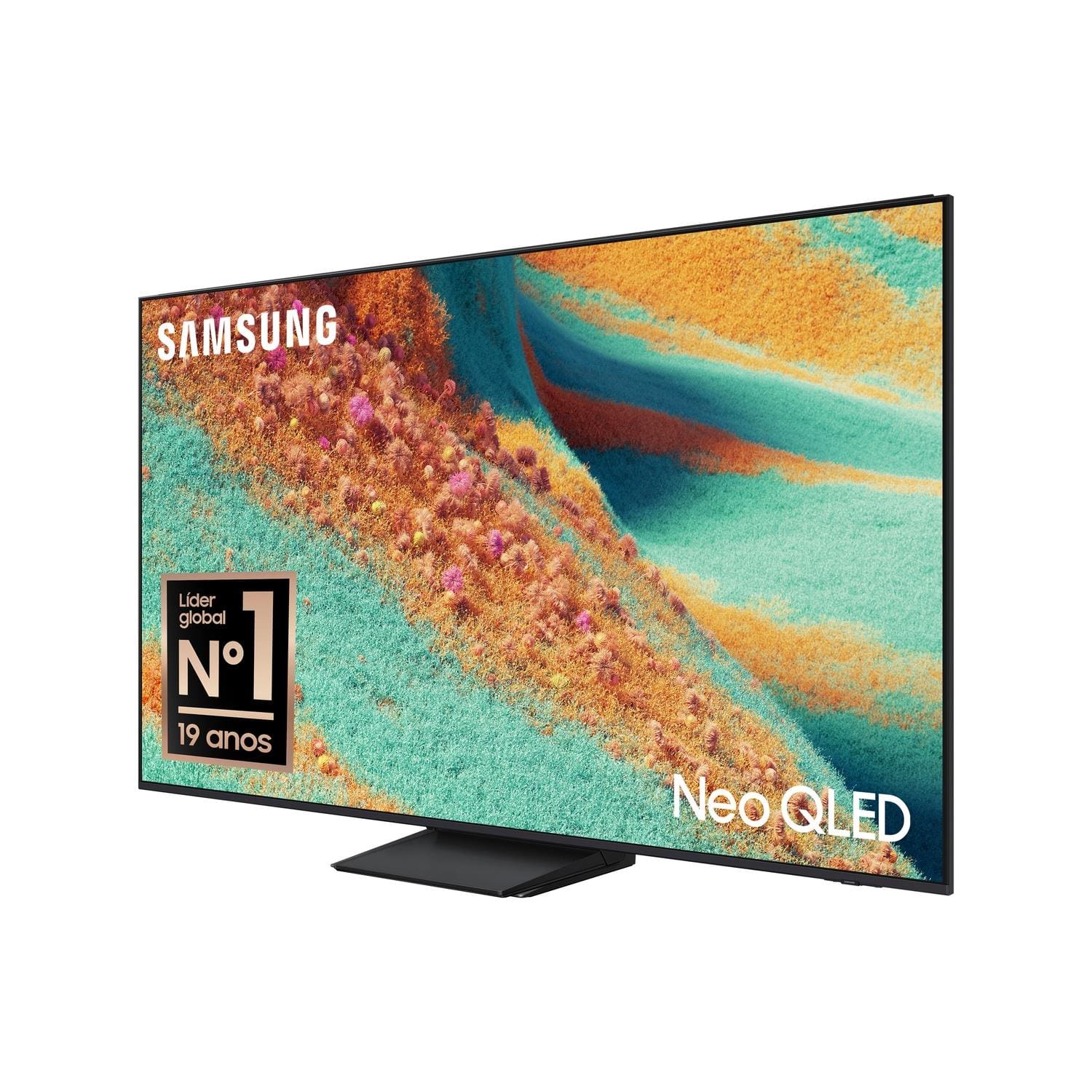 Smart TV Samsung 85” 4K Neo QLED Ultra QN85QN85FAGXZD Painel Até 144Hz AI Dolby Atmos Controle por Gestos Preta Titan - 1