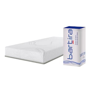 Colchão Solteiro Bartira Viena D40+D33 Até 130Kg Espuma Viscoelástica Enrolado à Vácuo 20x88x188cm - 1