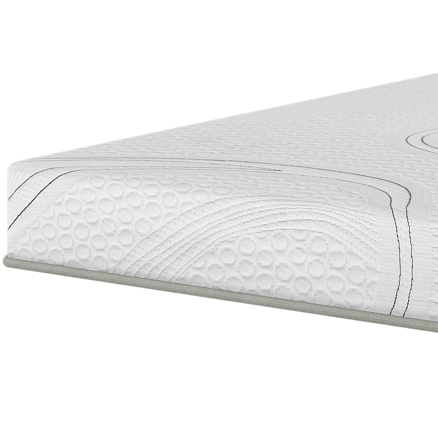 Colchão Queen Size Bartira Volare 17x158x198cm D33 Espuma Malha Branco - 2