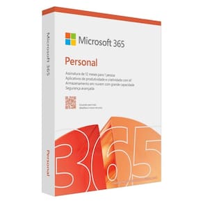 Microsoft Office 365 Personal Licença Anual 1 Usuário 5 Dispositivos 1TB OneDrive