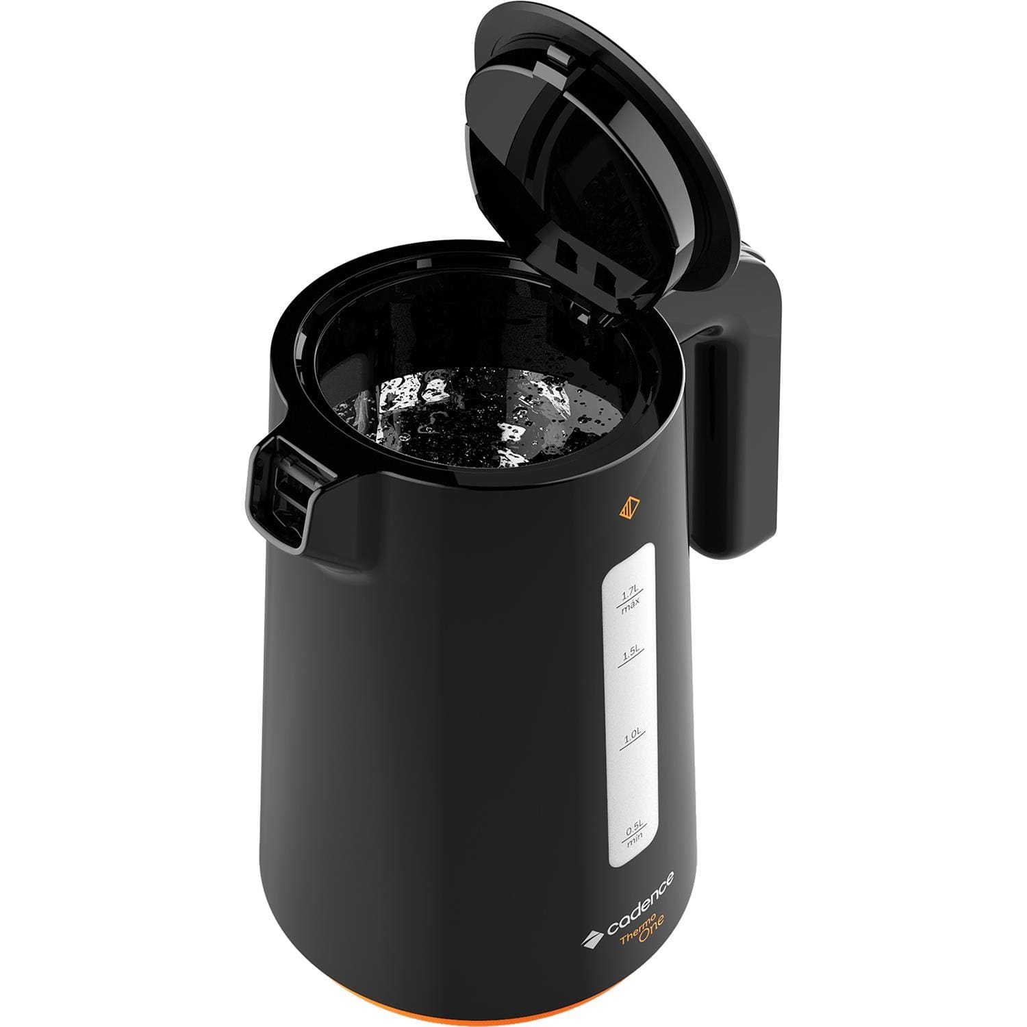 Chaleira Elétrica Cadence CEL388 Contrast 1,7L 1850W Desligamento Automático Preto - 220V - 2