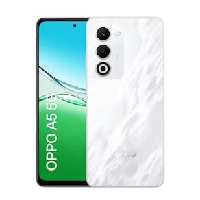 Smartphone OPPO A5 5G Tela 6.67" 256GB 8GB RAM Câmera 50MP Branco