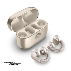 Fone de Ouvido Moto Buds Loop OWS Bluetooth, Sound by Bose IP54 Bateria até 39h Swarovski - 1