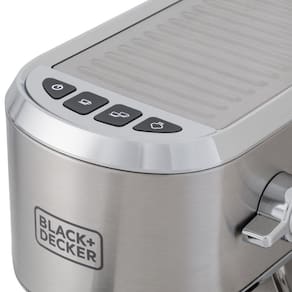 Cafeiteira Espresso Black+Decker CEA1200G Gourmand Gris 1200W Multifunções Inox - 110V - 3