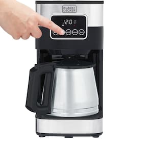 Cafeteira Elétrica Black+Decker CM350G Gourmand Gris 1,5L Programável Inox - 220V - 3
