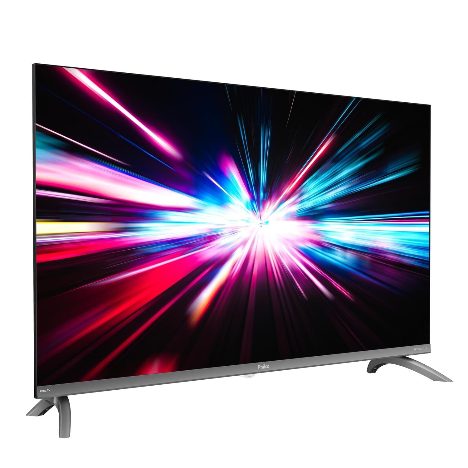 Smart TV 32” Philco LED HD P32CRA Roku TV HDR Dolby Audio Wi-Fi Dual Band HDMI USB - 1