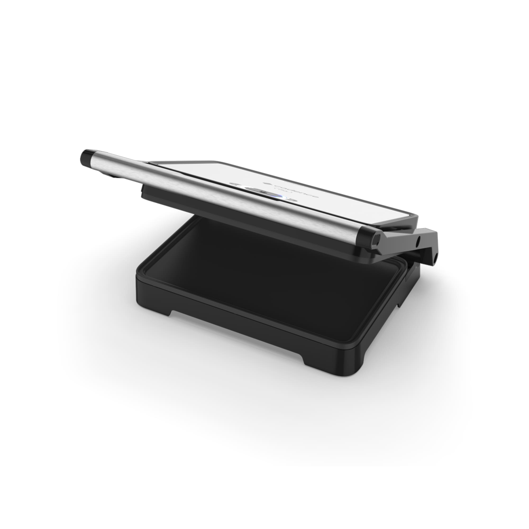 Grill Elétrico Cadence GRL200 Click 1200W Chapas Antiaderentes Aço Inox - 110V - 2
