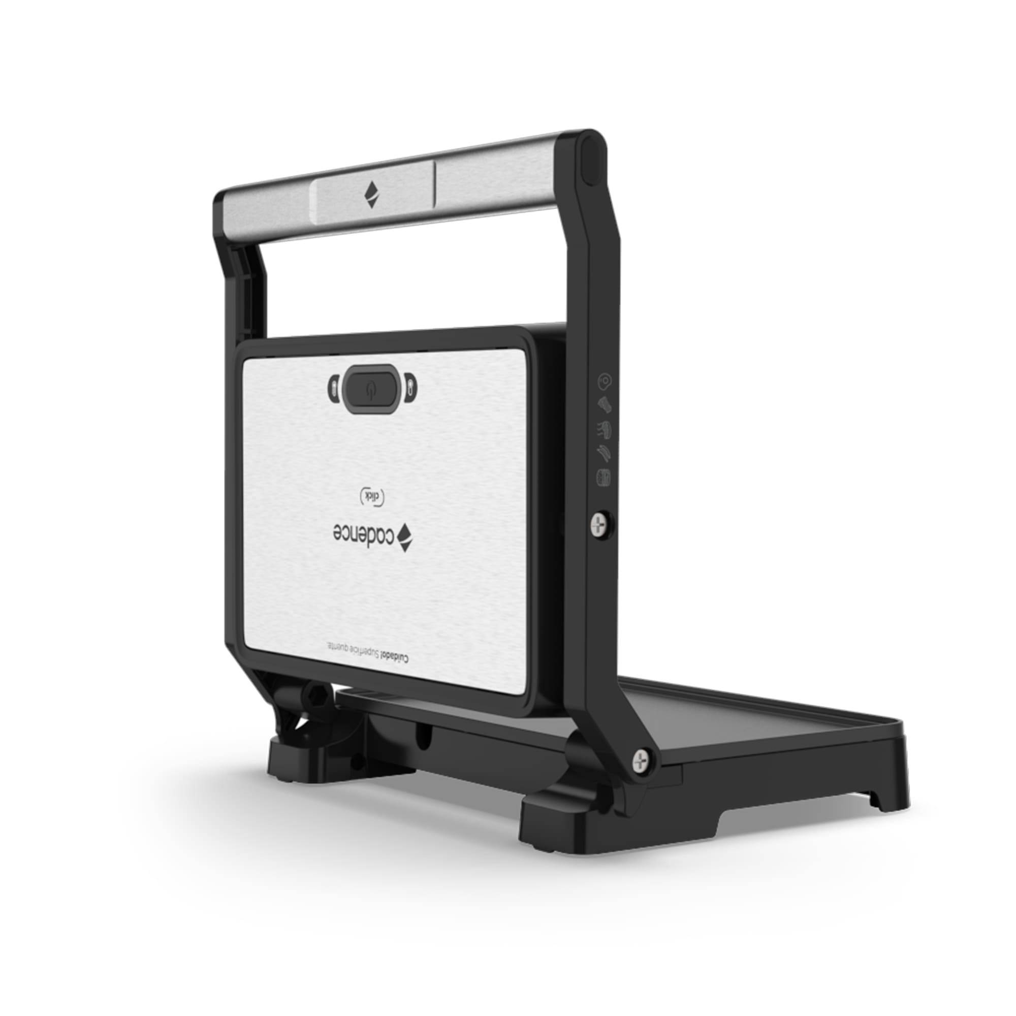 Grill Elétrico Cadence GRL200 Click 1200W Chapas Antiaderentes Aço Inox - 110V - 3