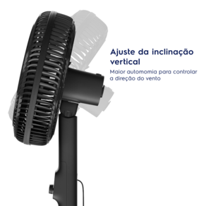 Ventilador de Coluna Electrolux EFS40 DuoForce Air+ 40cm 126W 6 Pás Silencioso Grafite - 110V - 2