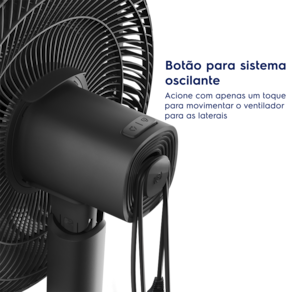 Ventilador de Coluna Electrolux EFS40 DuoForce Air+ 40cm 126W 6 Pás Silencioso Grafite - 110V - 3