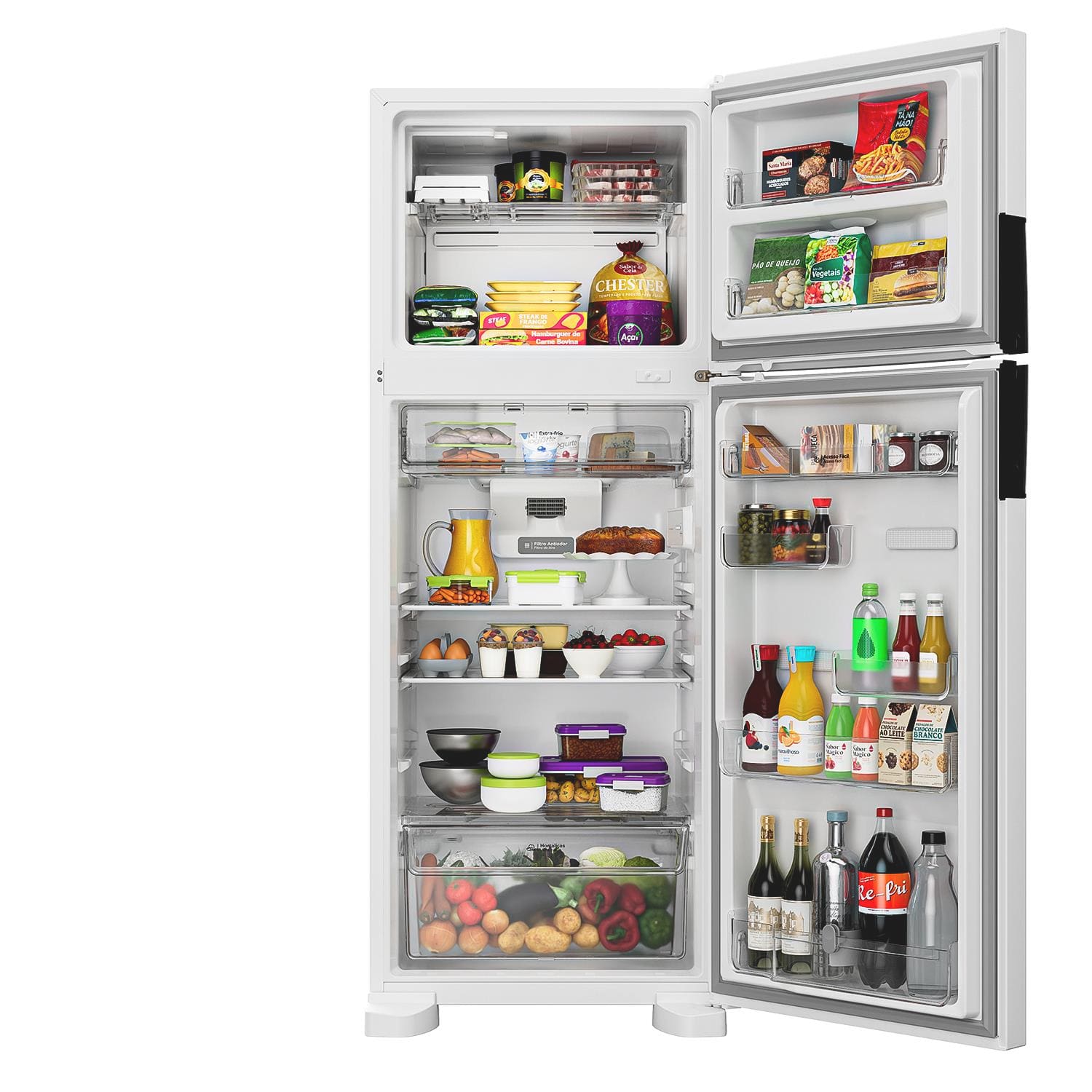 Geladeira Consul CRM53MB Duplex Inverter 455L Frost Free Branca - 220V - 2