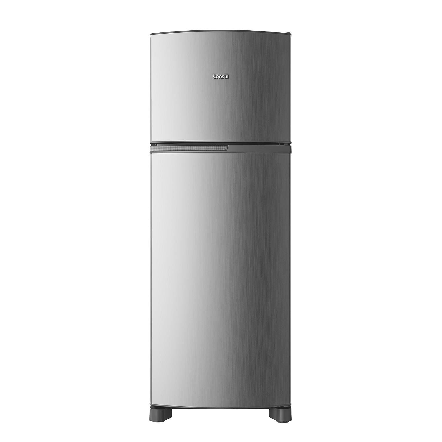 Geladeira Duplex Consul CRM40MK 333L Frost Free Inox - 110V - 1