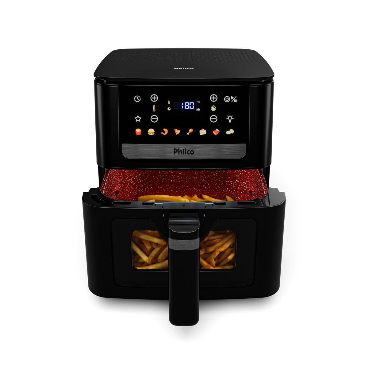 Fritadeira Elétrica Philco PAF65A Redstone 6,5L 1700W Air Flow Preta - 110V - 3