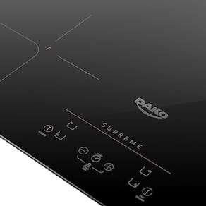 Cooktop de Indução Dako Supreme 4 Bocas Trava de Segurança Preto 220V - 1
