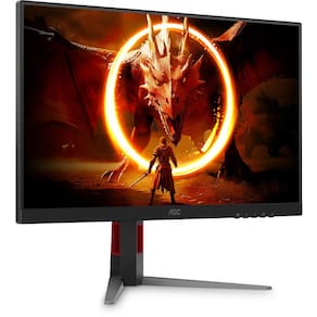 Monitor Gamer 27" AOC AGON G4 Quad 27 Q27G4F/57 180Hz 0,5ms IPS G-SYNC Preto e Cinza - 1