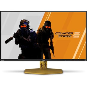 Monitor Gamer 24,5" LED AOC AGON Counter Strike 2 CS25G/78 Full HD 310Hz Preto e Dourado - 1