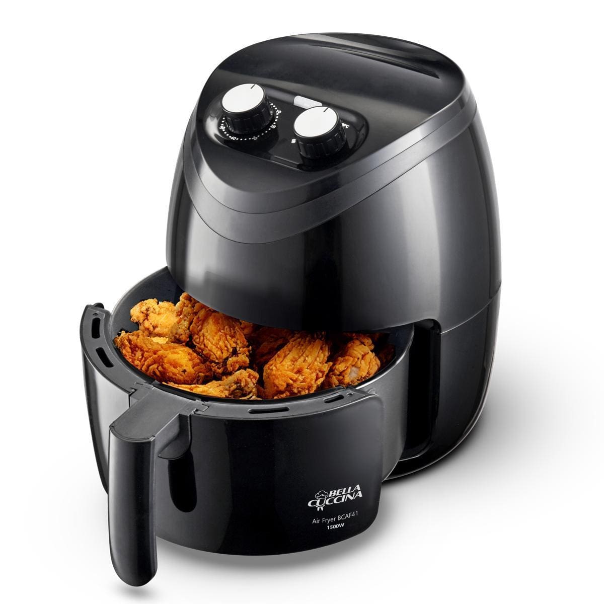 Fritadeira Air Fryer Bella Cuccina BCAF41 4,5L 1500W Antiaderente Preta - 220V - 3