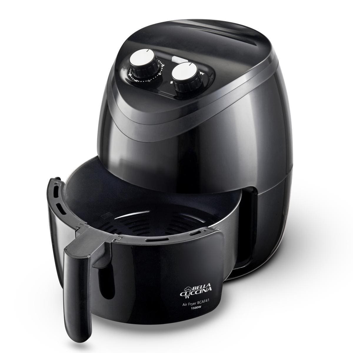 Fritadeira Air Fryer Bella Cuccina BCAF41 4,5L 1500W Antiaderente Preta - 110V - 2