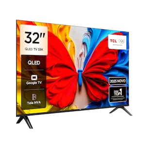 Smart TV 32” FHD TCL 32S5K QLED Dolby Audio Google TV - 2