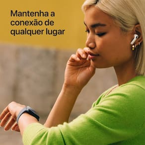 Apple Watch SE 3 GPS 40mm Pulseira Esportiva P/M Estelar - 3