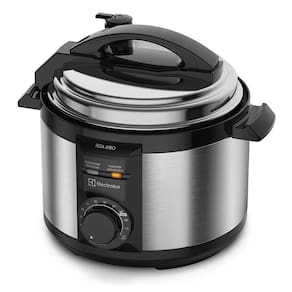 Panela de Pressão Elétrica Electrolux Efficient PCE15 Rita Lobo 3L 700W 9 Dispositivos Segurança Inox - 220V - 1