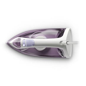 Ferro de Passar a Vapor Philips Walita Série 2000 DST2020 Base Cerâmica Reservatório 250ml Calc Clean Roxo - 110V - 3