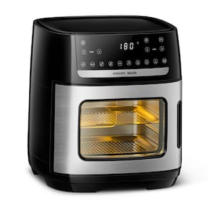 Fritadeira Airfryer Forno Philips Walita Oven AI551 12L 1900W Painel Touch 10 Funções Inox - 110V - 1