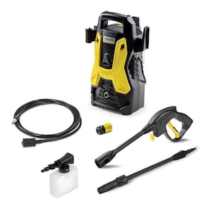 Lavadora de Alta Pressão Karcher Prática Black 1400W 1500 PSI Amarela - 110V - 2
