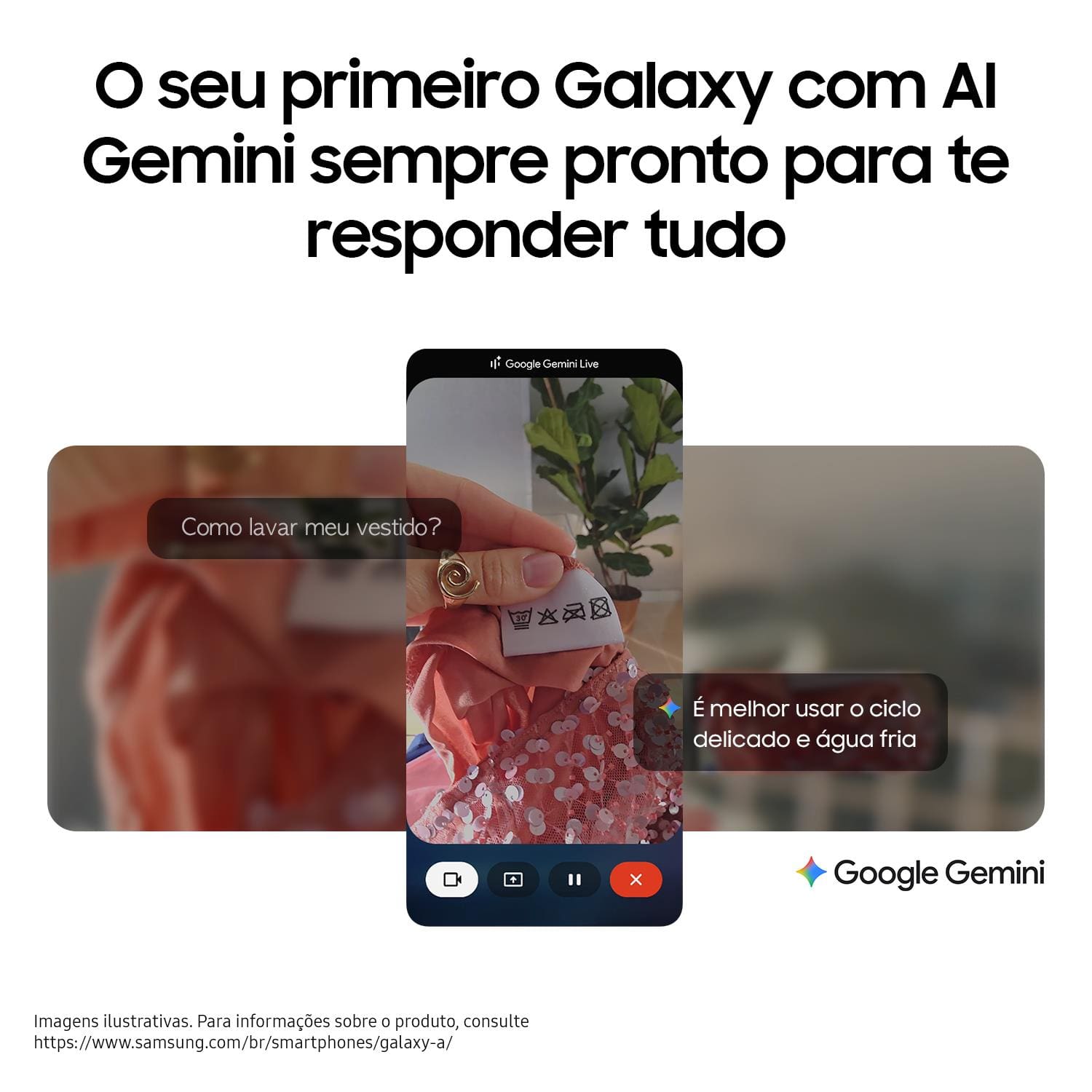 Celular Samsung Galaxy A17 4G Tela 6.7" 128GB Super AMOLED Câmera Tripla 50MP Azul - 1